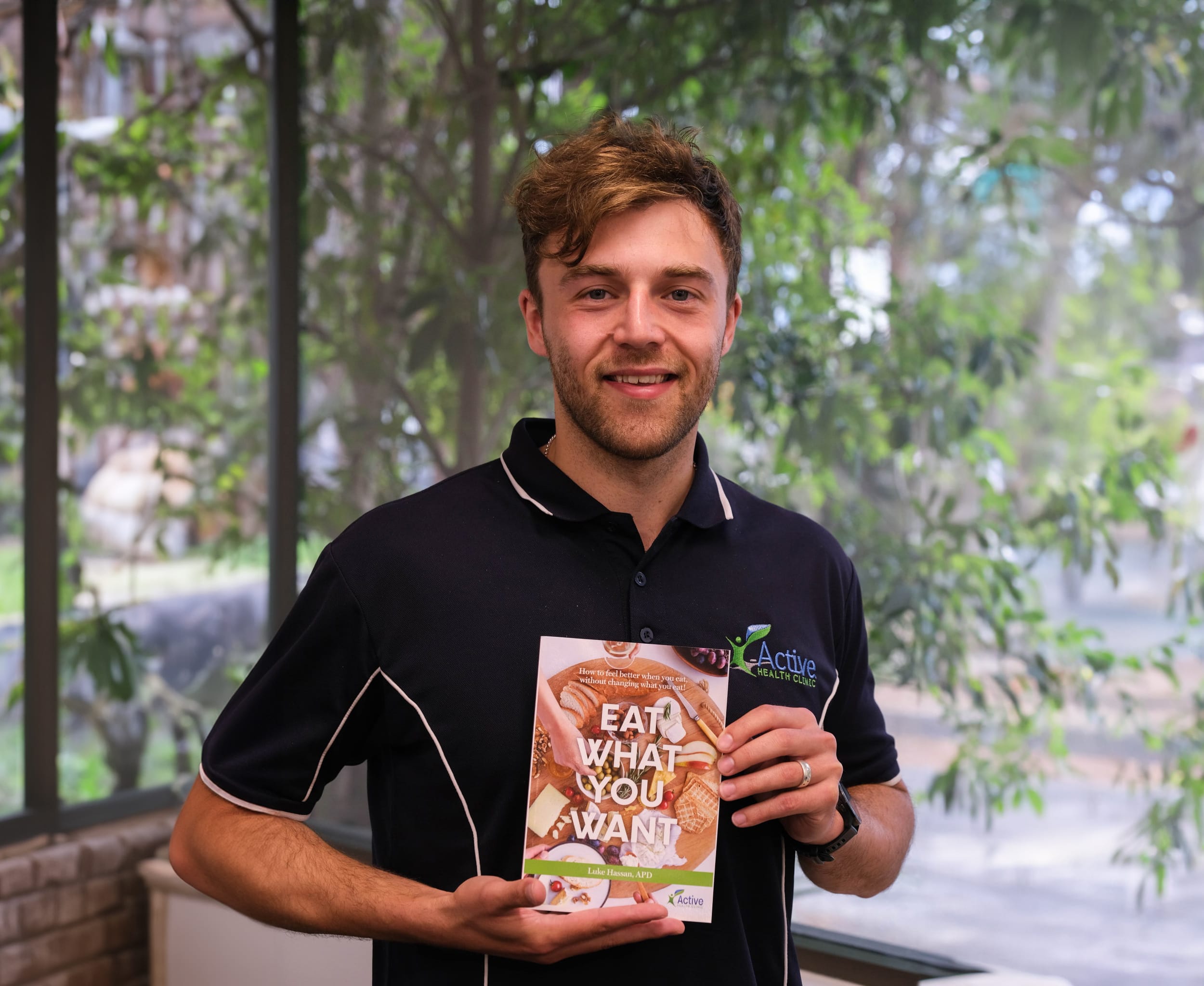 Luka Hassan - author of Eat What You Want