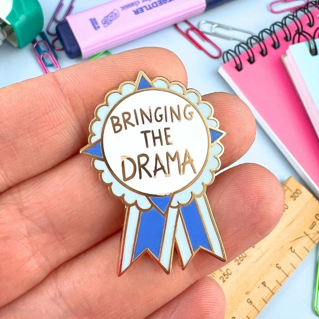 Bringing The Drama Lapel Pin