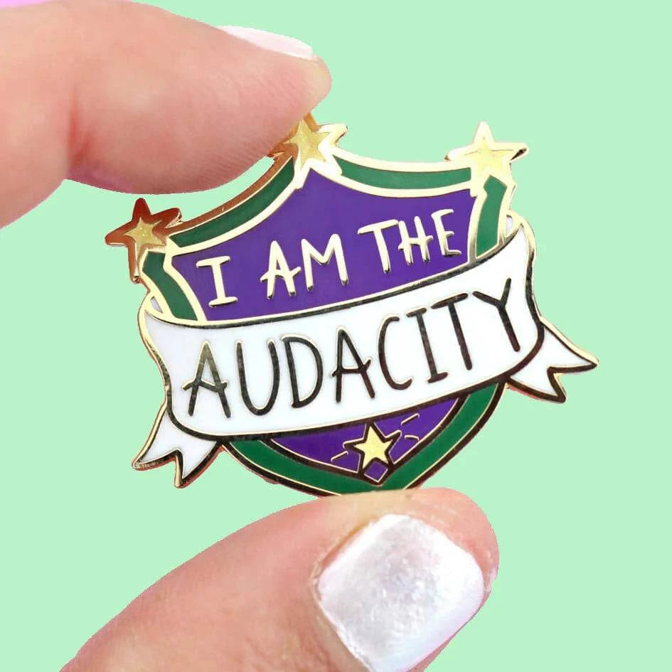 I Am The Audacity Lapel Pin 