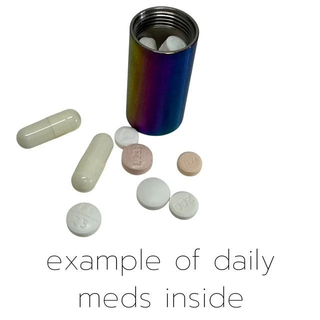 Meds On the Go - Portable Pill Holder
