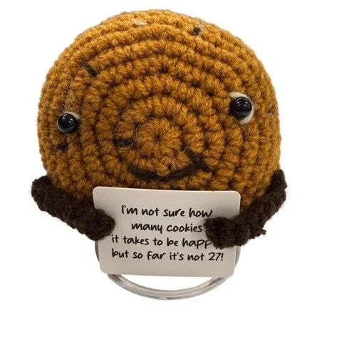 Mini hand crochet plush animals, small handmade crochet pocket-sized plush toys for encouragement and gifts