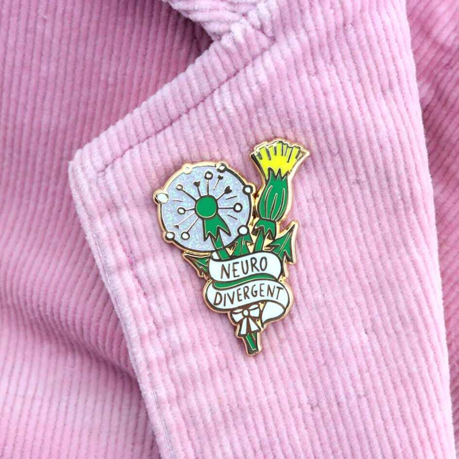 Neurodivergent Lapel Pin 