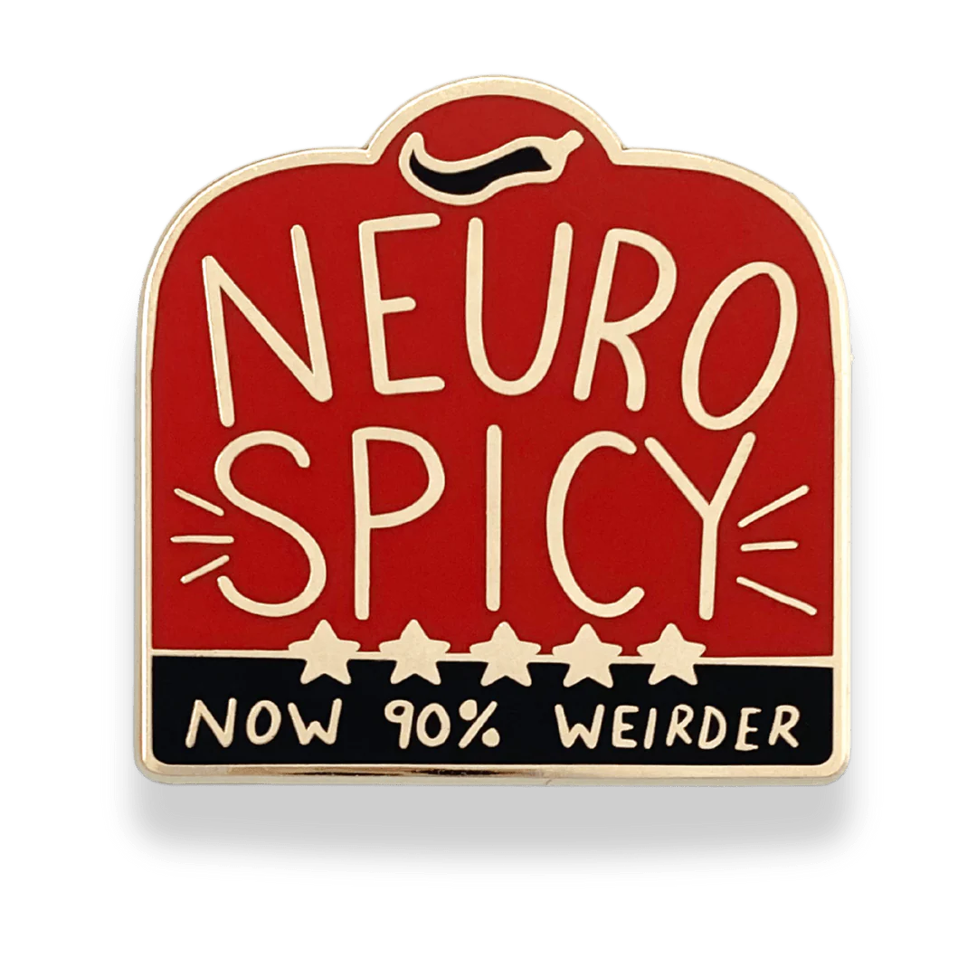 Neuro Spicy Lapel Pin
