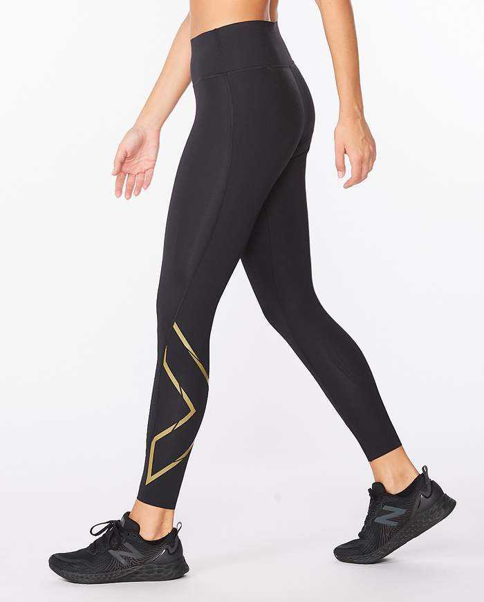FORCE MID-RISE COMPRESSION TIGHTS (20-30 mmhg) 