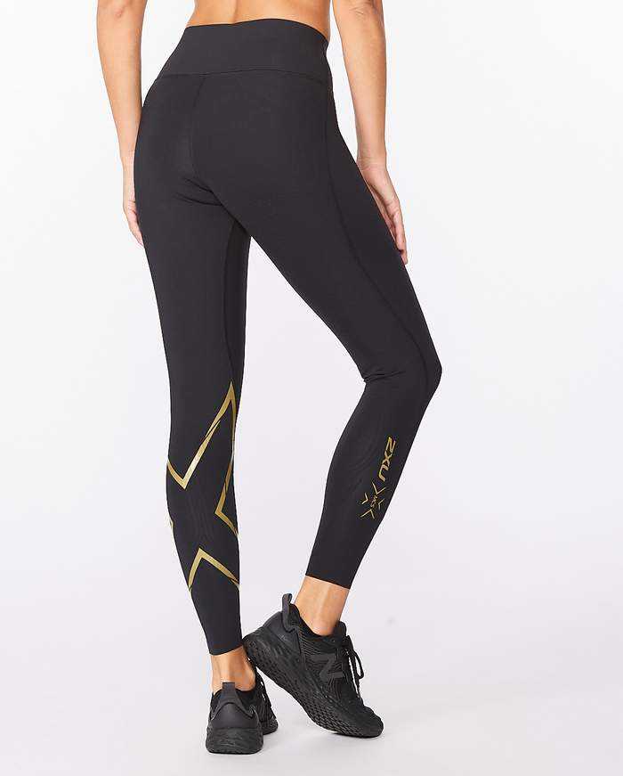 FORCE MID-RISE COMPRESSION TIGHTS (20-30 mmhg) 