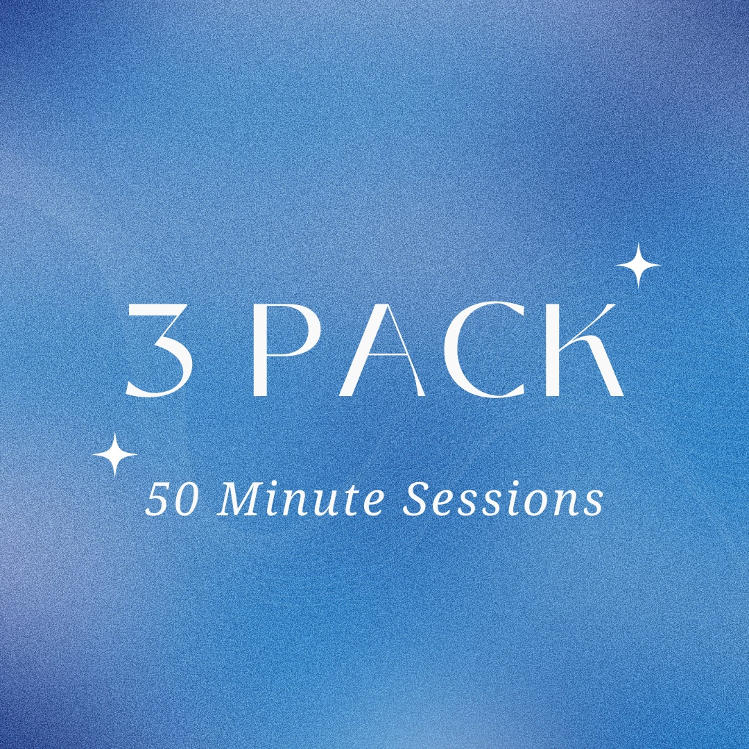 3-Pack - 50 Minute Sessions