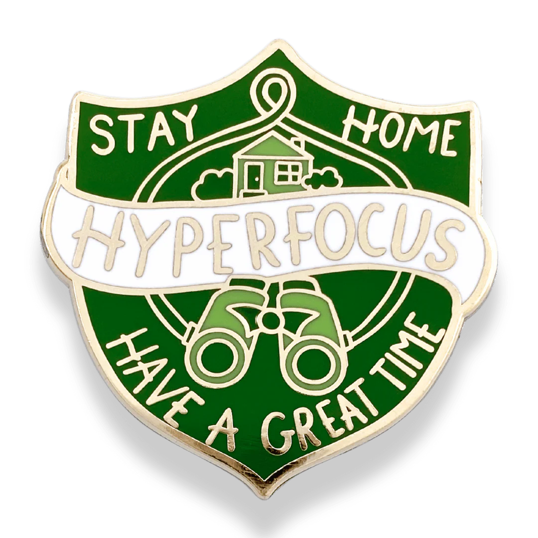 Hyperfocus Lapel Pin